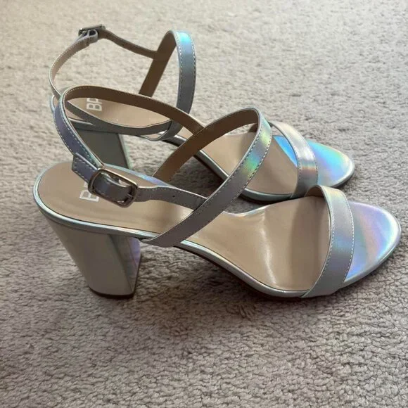 Holographic block heels - Picture 4 of 6